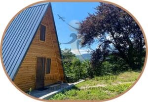 اكواخ A frame cottage10